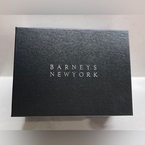 Barney’s New York Gift Box (Empty) Small/Medium￼ Black. New. For Small Items.